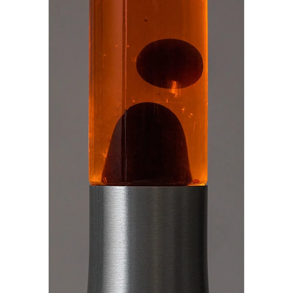 Lampe à lave Rabalux LED, 25W, 3000 K, orange, Poppilol