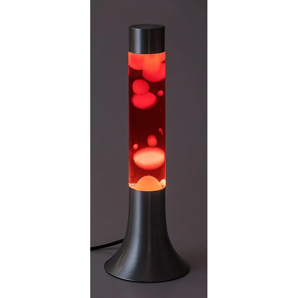 Lampe à lave Rabalux LED, 25W, 3000 K, rouge, Poppilol