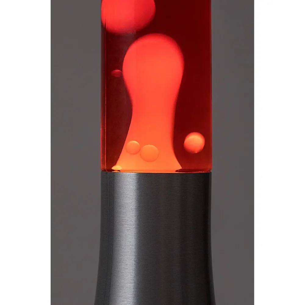 Lampe à lave Rabalux LED, 25W, 3000 K, rouge, Poppilol