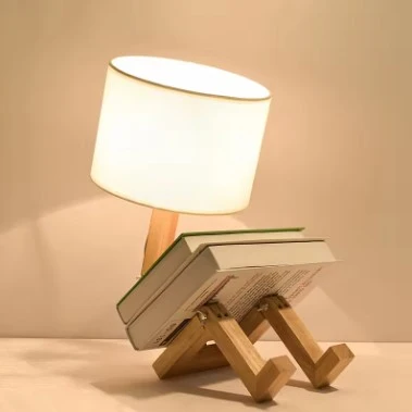 Lampe de Lecture Design en Bois