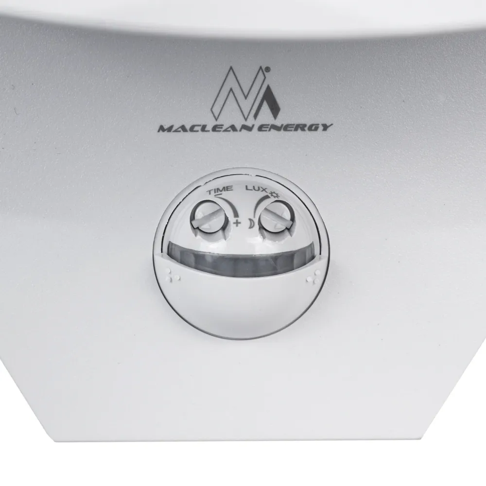 Lampe LED avec détecteur de mouvement Maclean, capteur PIR, couleur blanche, 10 W, IP54, 800 lm, MCE290 W, lot de 4