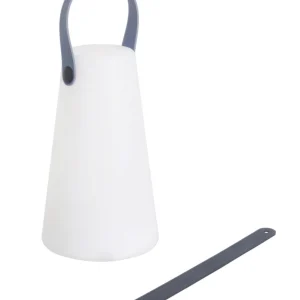 Lampe LED de fête en acier pour usage intérieur et extérieur Ø 12 h - h 20 cm