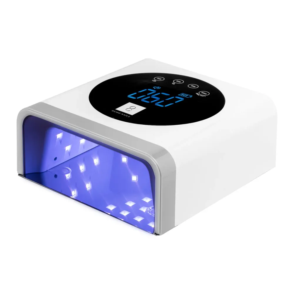 Lampe LED UV OCHO NAILS X22 72W sans fil blanche avec fond miroir