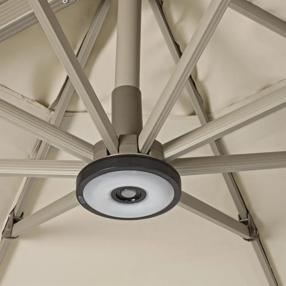 Lampe LED pour parasol et tonnelle, rechargeable avec USB