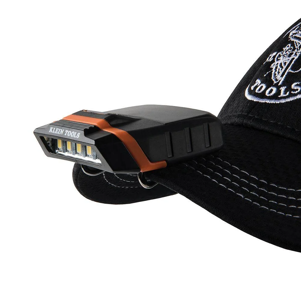 Lampe LED pour visière de casquette Klein Tools, modèle 56402