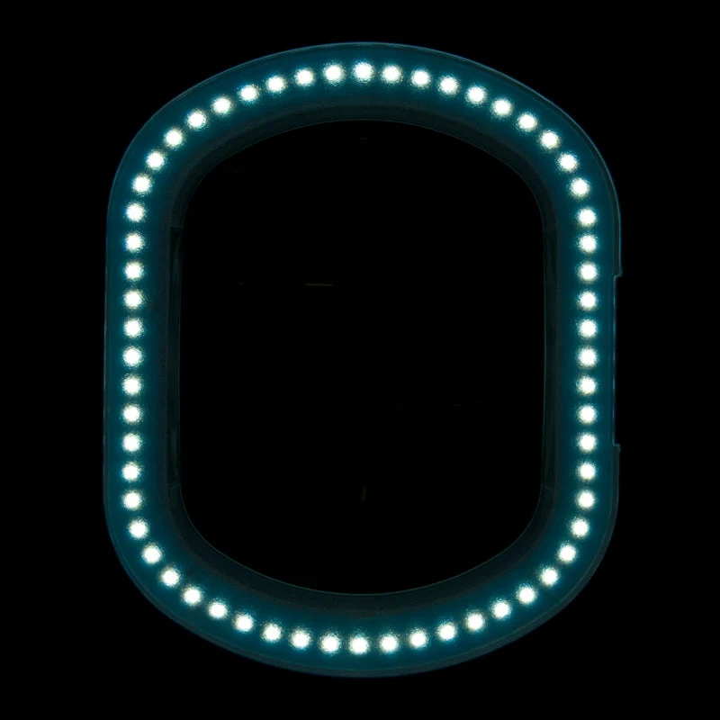 Lampe loupe LED 5d élégante 6028 60 LED pour intensité lumineuse réglable