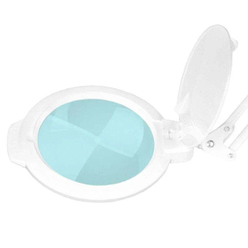 Lampe loupe LED lumière de lune 8013/6 "blanc pour le dessus de table