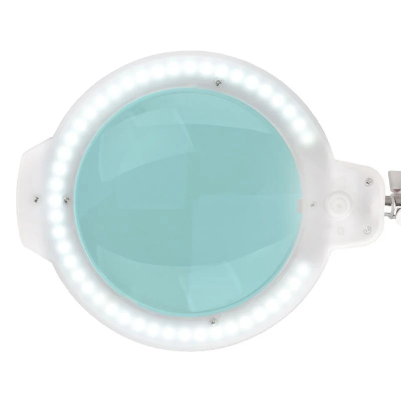 Lampe loupe LED lumière de lune 8013/6 "blanc pour le dessus de table