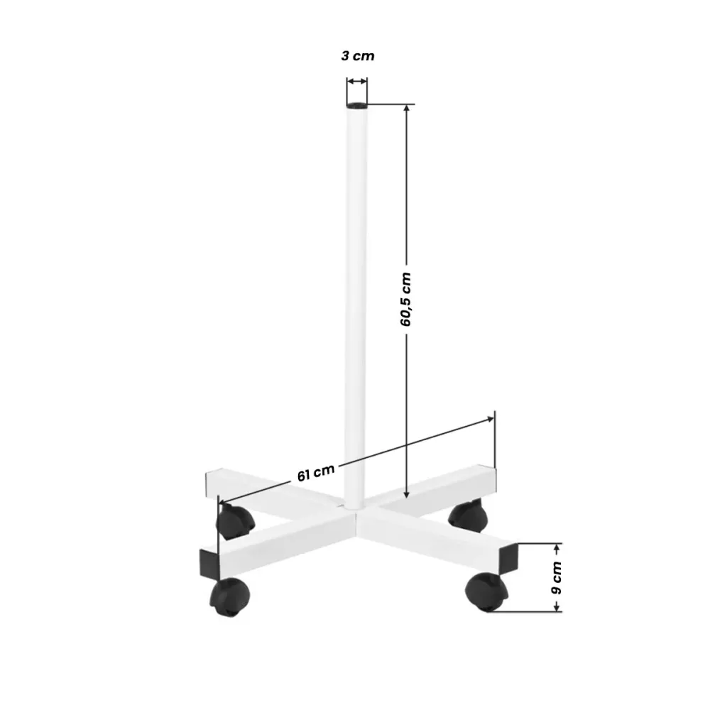 Lampe loupe LED S4 + trépied