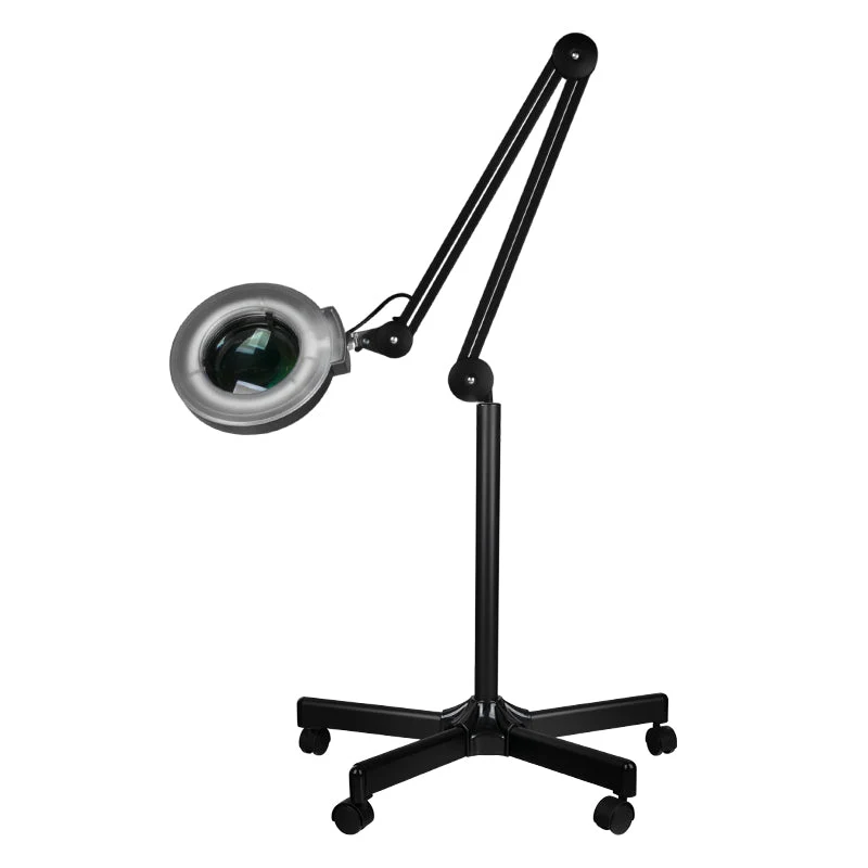 Lampe loupe LED S5 + trépied noir