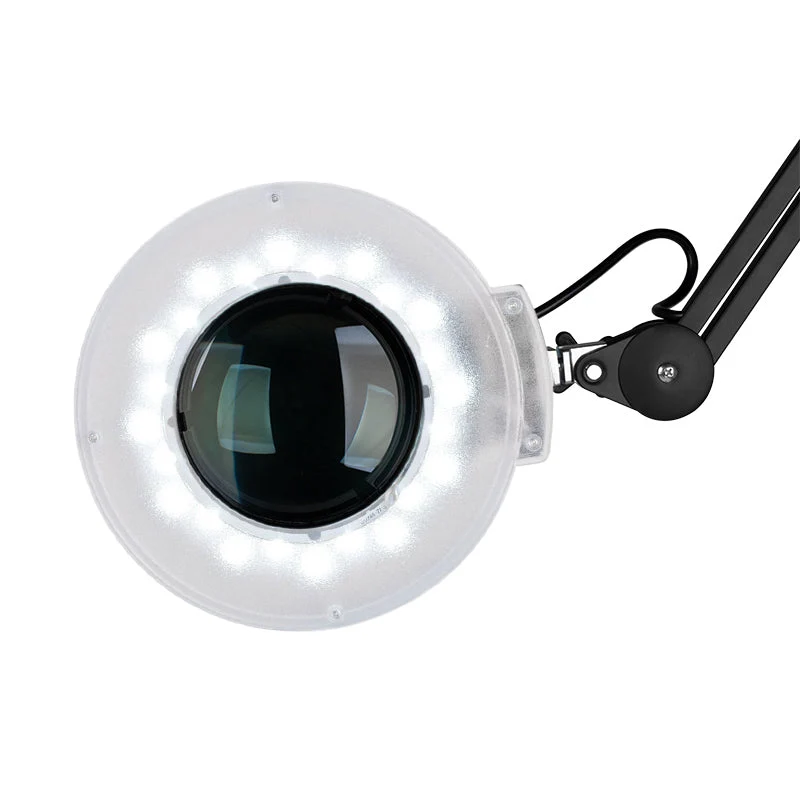 Lampe loupe LED S5 + trépied noir