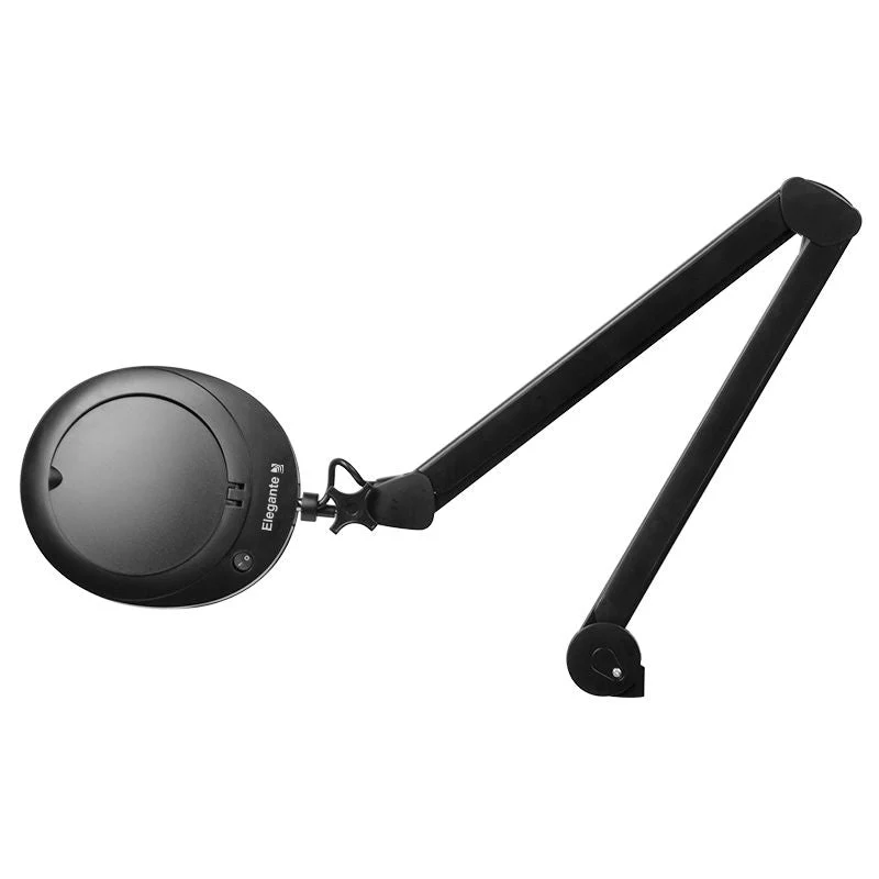 Lampe loupe noire 6025 SMD LED SMD noire pour table de travail