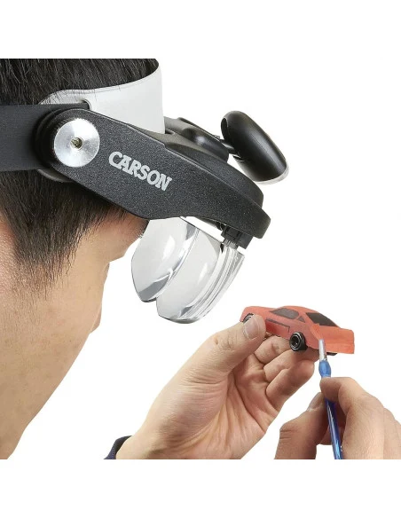 Lampe loupe serre-tête de la marque Carson optical (prix pour la lampe)