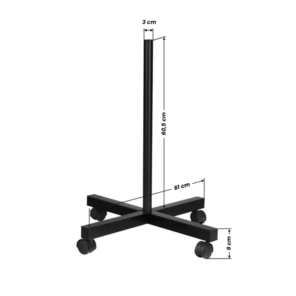 Lampe loupe S4 + trépied noir