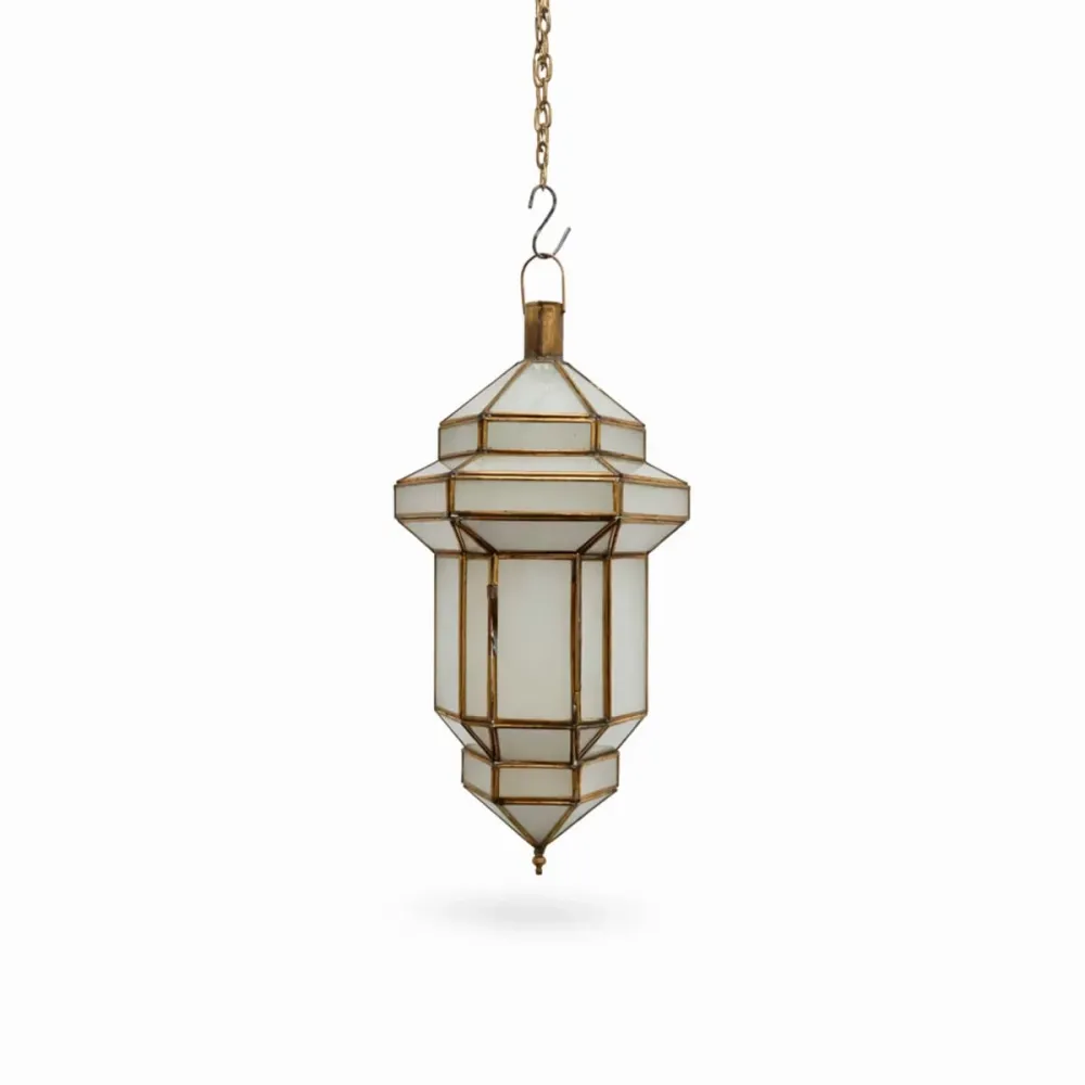 Lampe marocaine en cuivre ARBAHA 48x21cm