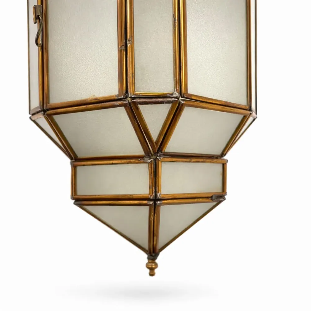 Lampe marocaine en cuivre ARBAHA 48x21cm