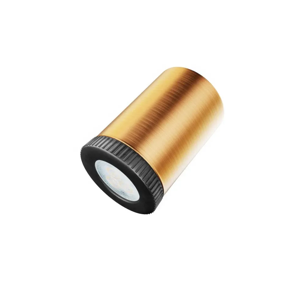 Lampe Mini spot SPOTLIGHT GU1d0 Flex 90 de plafond - Cuivre satiné