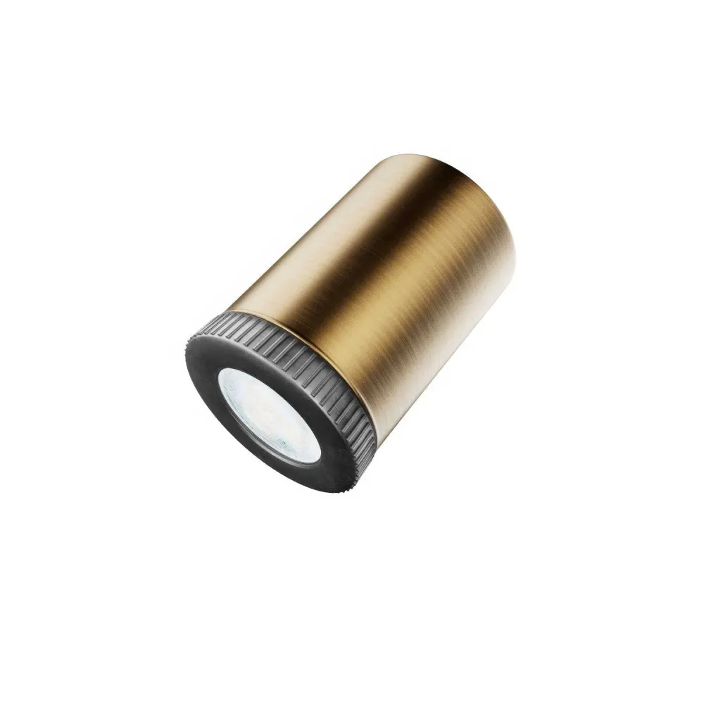 Lampe Mini spot SPOTLIGHT GU1d0 Flex 60 murale et plafond - Bronze satiné