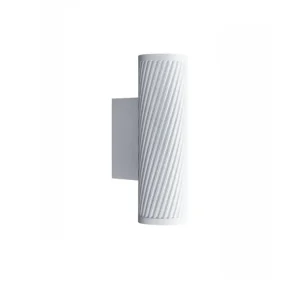 Lampe murale | Blanc | Fixture GU10 en dessous et au-dessus de l'IP65