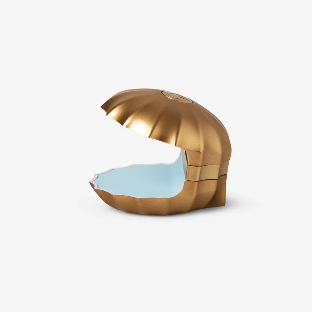 Lampe à ongles coque dorée