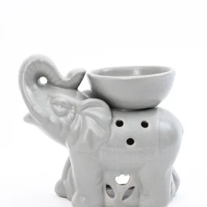 Lampe à parfum éléphant sauge 15 cm