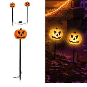 Lampe de piercing d'Halloween 2pcs