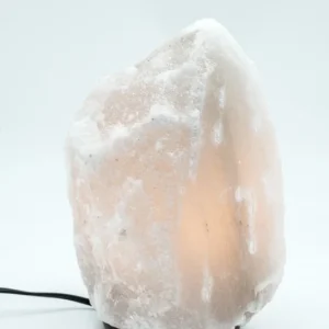 Lampe en pierre de sel blanche 4-6 kg