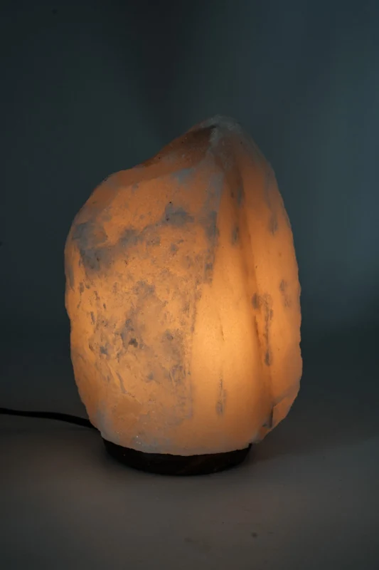 Lampe en pierre de sel blanche 4-6 kg