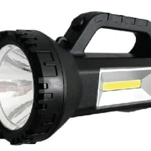 Lampe de poche 1W LED + COB + poignée
