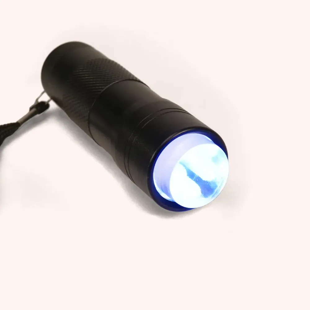 Lampe de poche UV/LED 12W 2en1