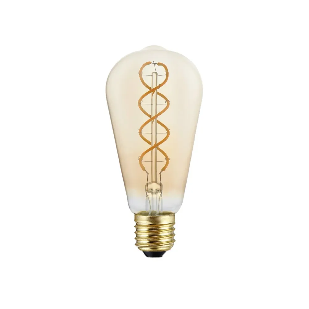 Lampe portable et rechargeable Cabless02 avec ampoule Edison dorée - Neutre