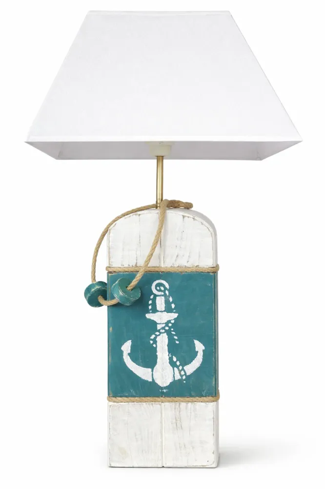 Lampe à poser artisanale “Bouée" - Grand modèle