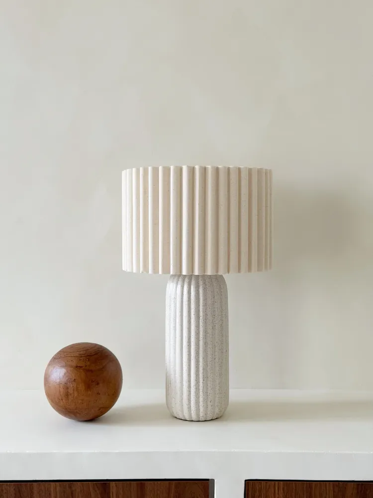 Lampe à poser écrue - MIRA