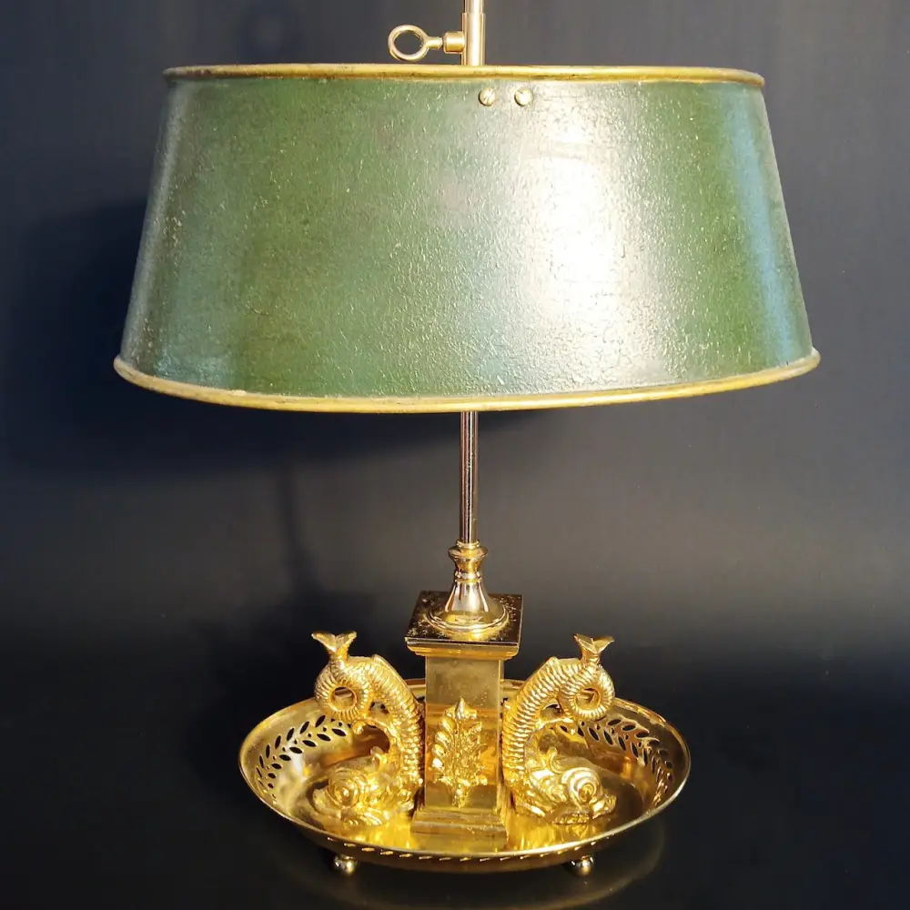 Lampe à poser dauphins