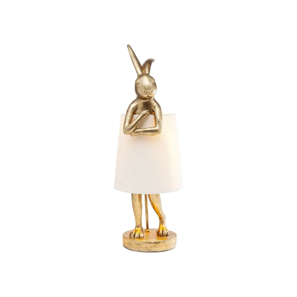 Lampe à poser Lapin Gold