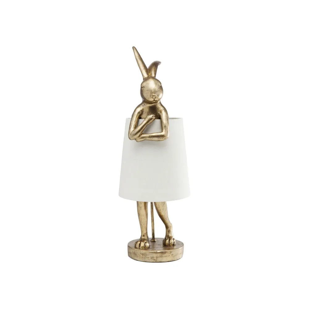 Lampe à poser Lapin Gold