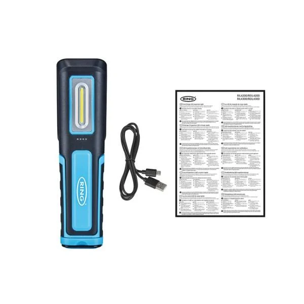 LAMPE RECHARGE ULTRA RAPIDE 500 LUMENS MAGFLEX PRO RING