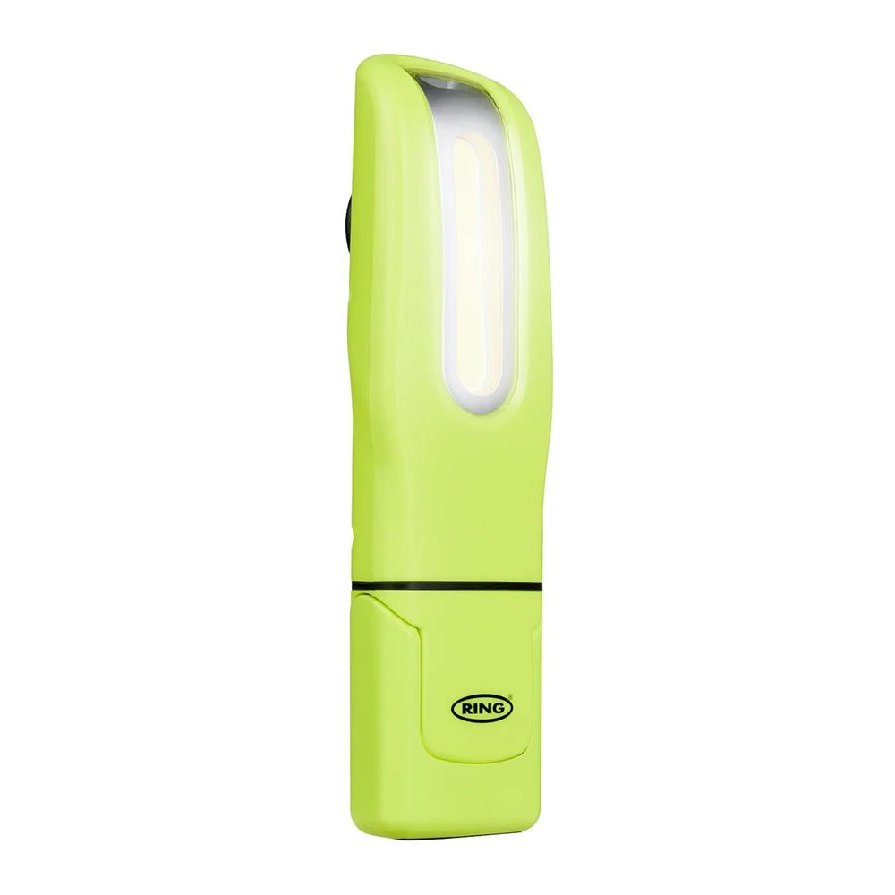 LAMPE RECHARGEABLE JAUNE FLUO 180° MAGFLEX MINI 250 LUMENS RING