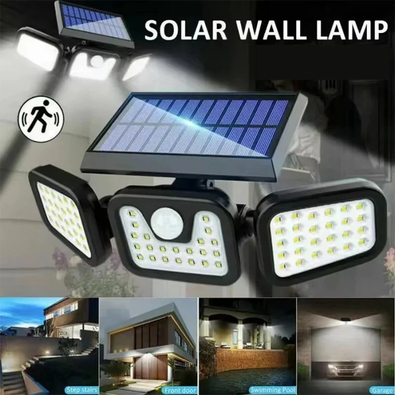 Lampe solaire à 3 faces (Sénégal)
