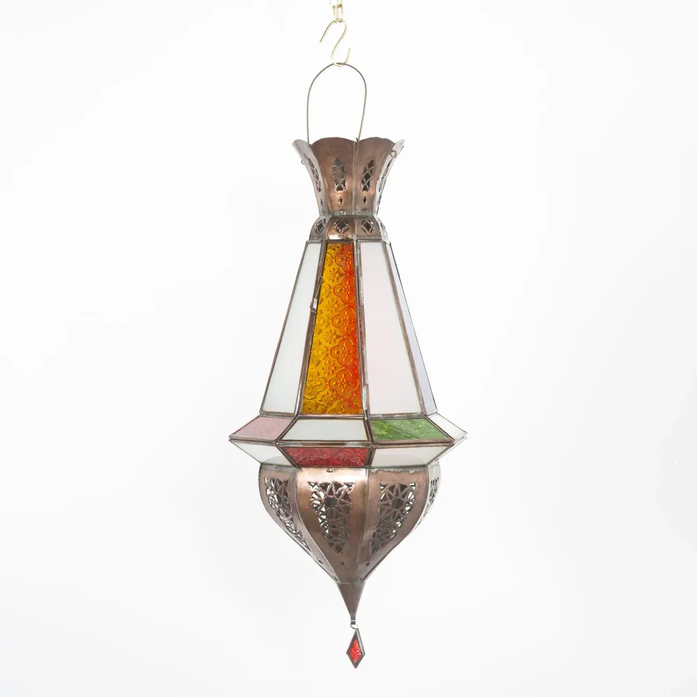 Lampe à Suspension Arabe en Verre Bellota A10 55x28