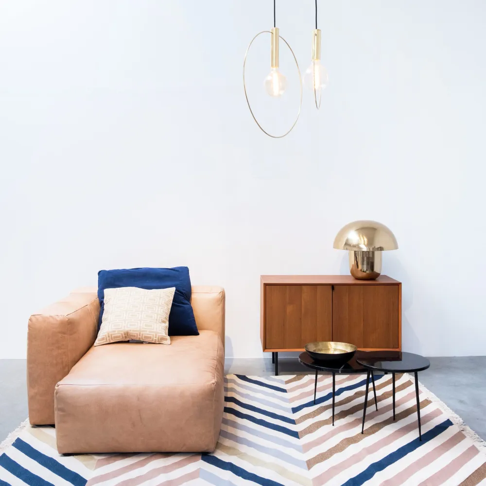 Lampe à Suspension Design - Ilona - Or - 36cm