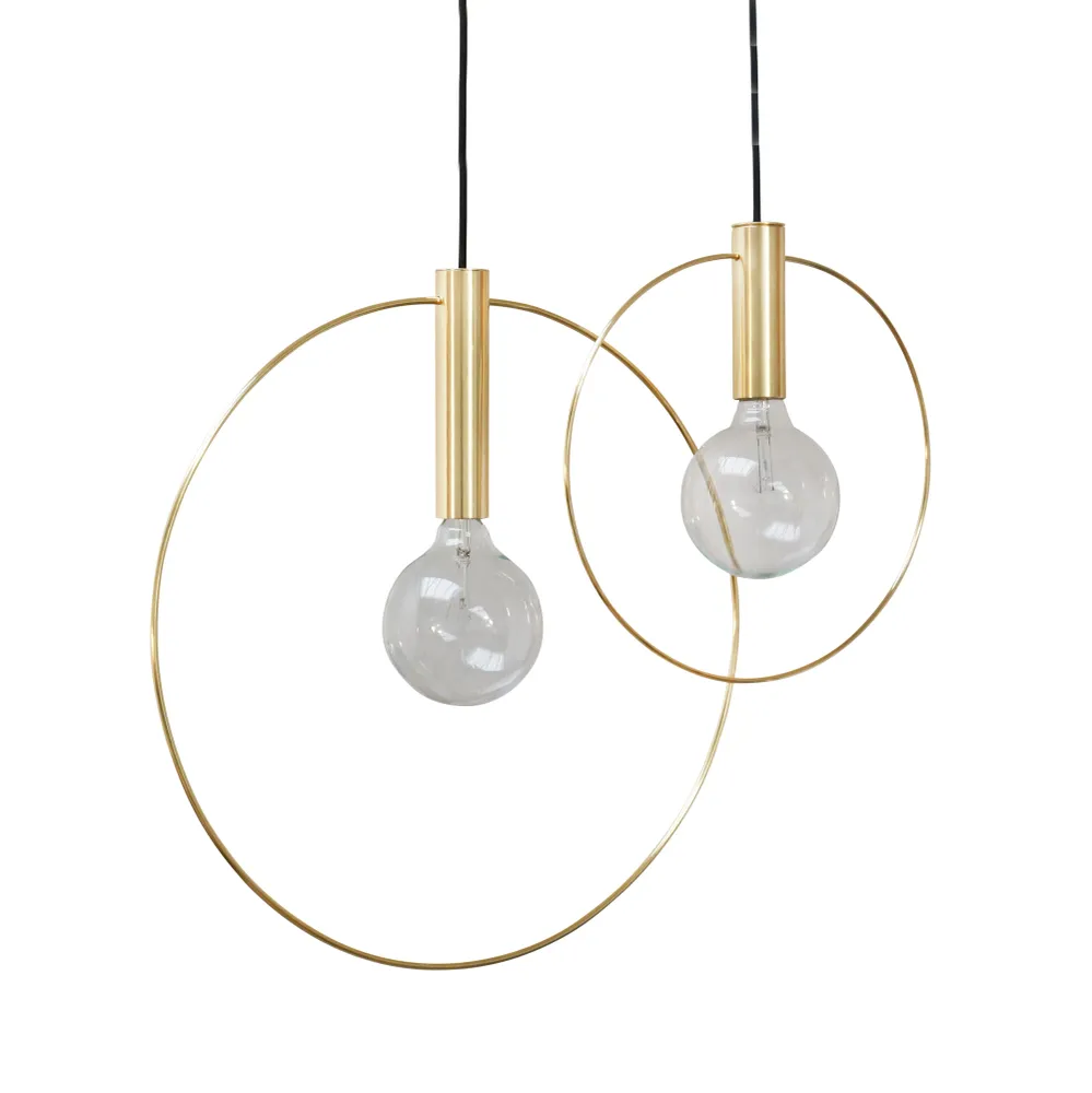 Lampe à Suspension Design - Ilona - Or - 36cm
