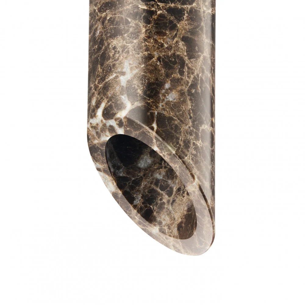 Lampe À Suspension "Marble Art Golden" GU10 Sans Ampoule