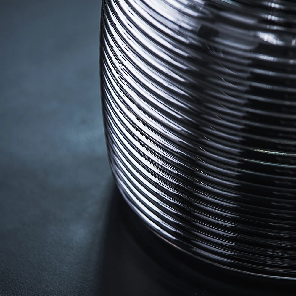 Lampe À Suspension "New Wave Stripe Clear" E27 Sans Ampoule