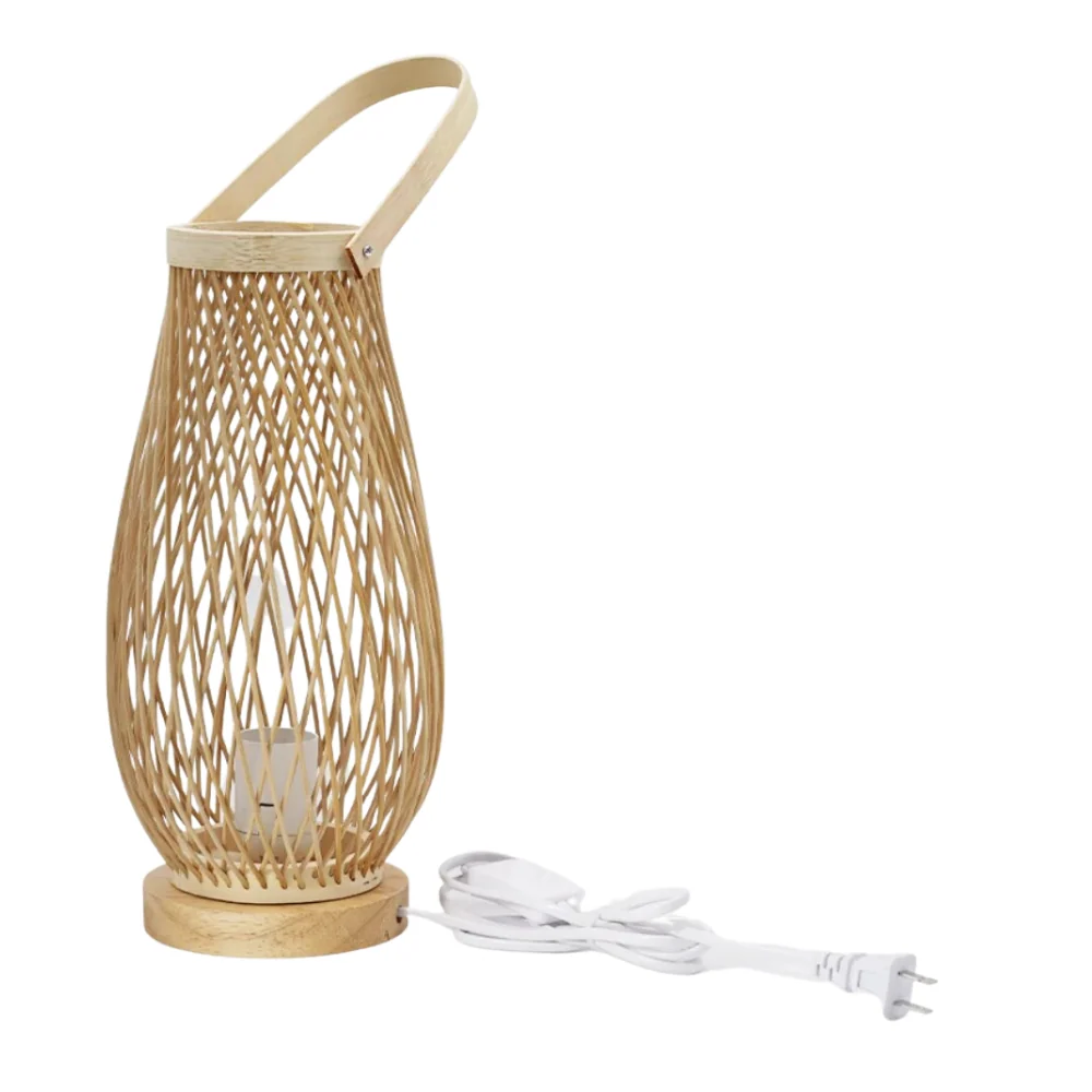 Lampe de Table Bambou