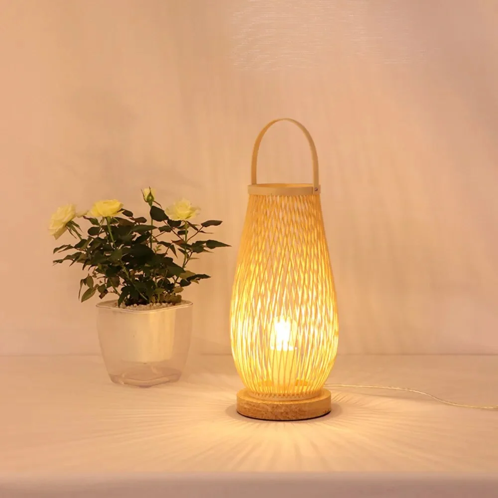 Lampe de Table Bambou
