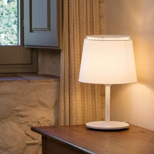 Lampe de table blanche SAVOY - Élégance illuminée
