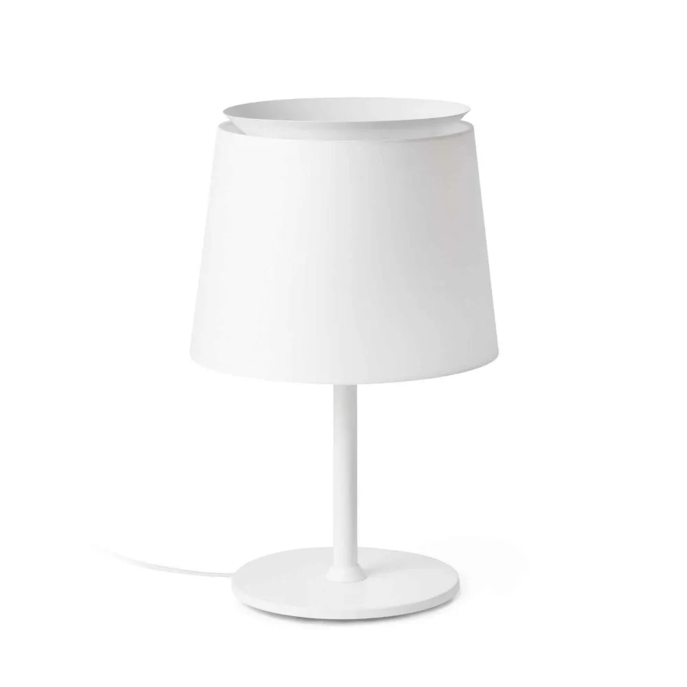Lampe de table blanche SAVOY - Élégance illuminée