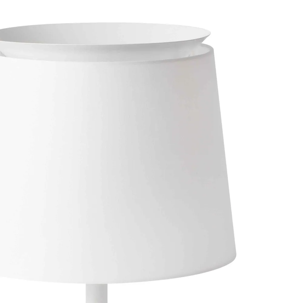 Lampe de table blanche SAVOY - Élégance illuminée