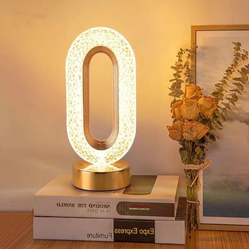 Lampe de table cristal royal